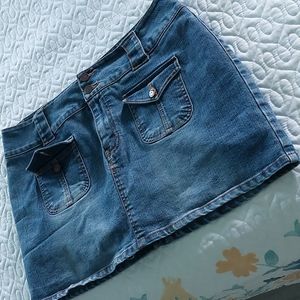 Jordache denim skort